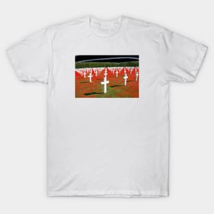 Military cemetery / Swiss Artwork Photography T-Shirt